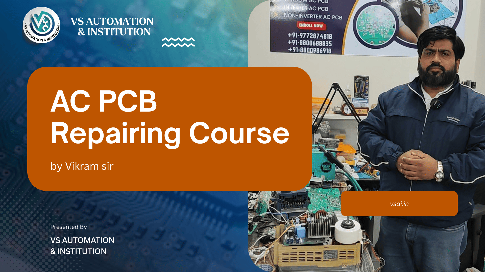 Scope in AC PCB repairing course
